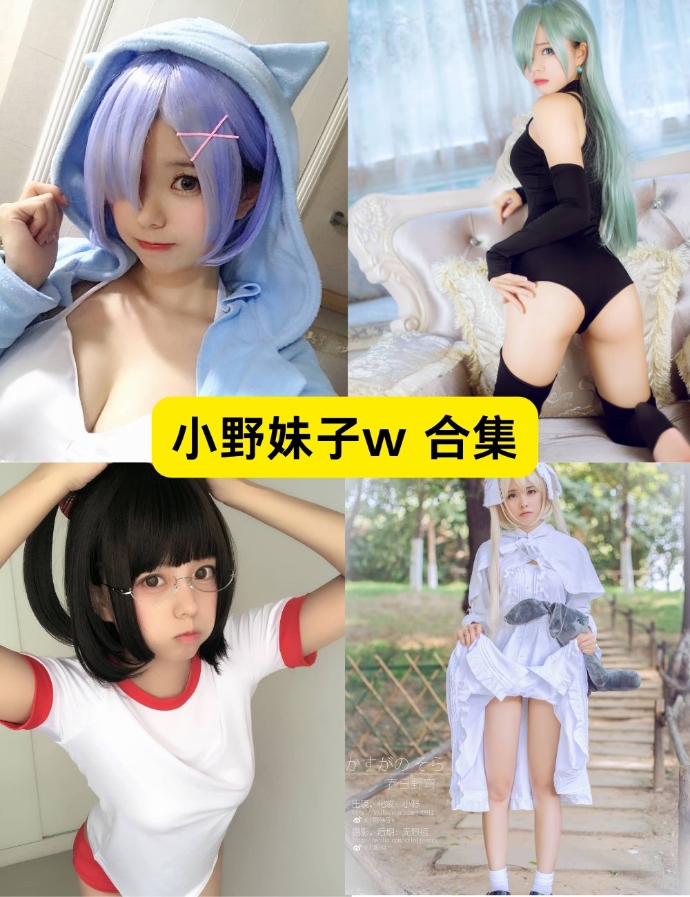 小野妹子w 46套COSPLAY写真下载