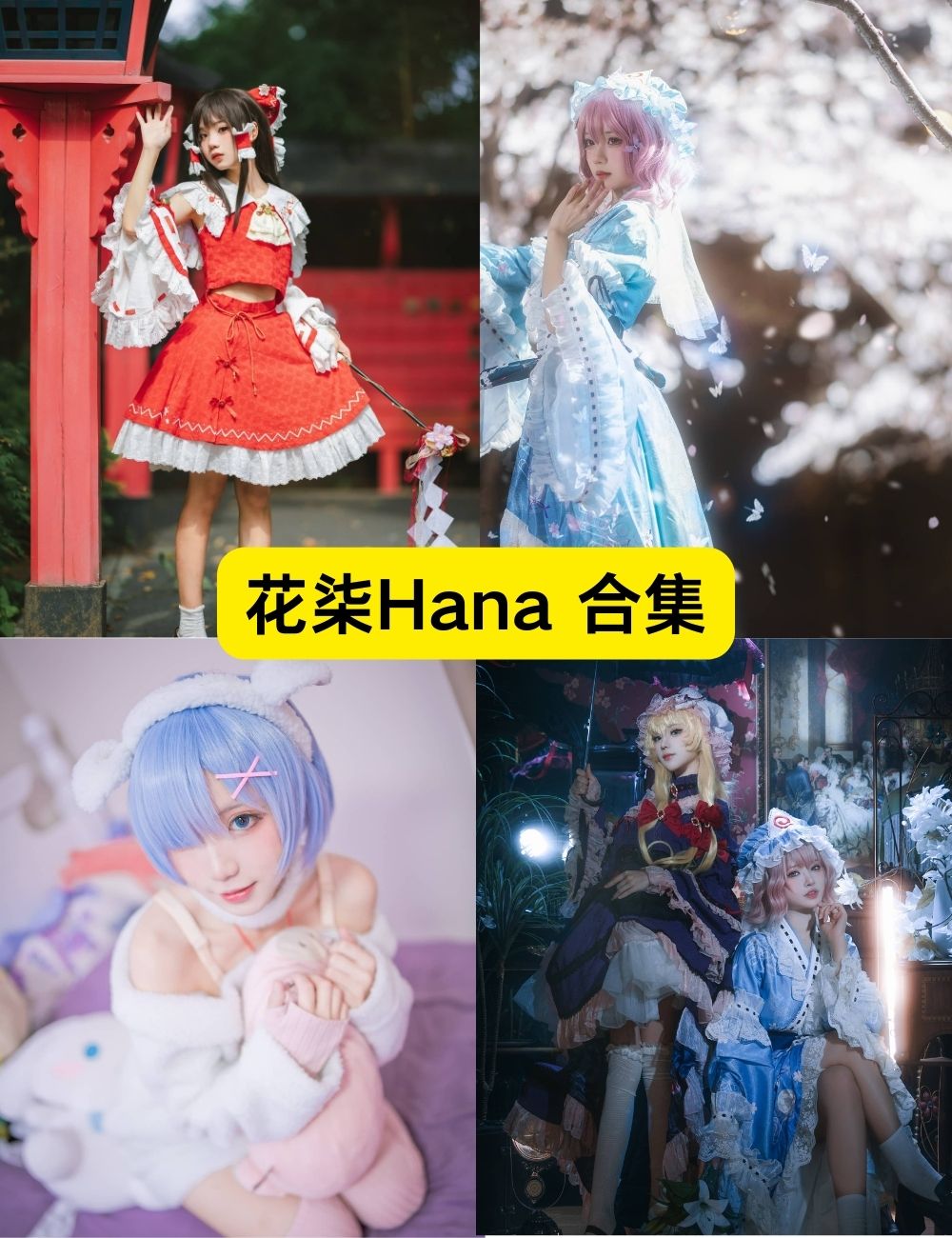 花柒Hana 35套cosplay写真资源下载