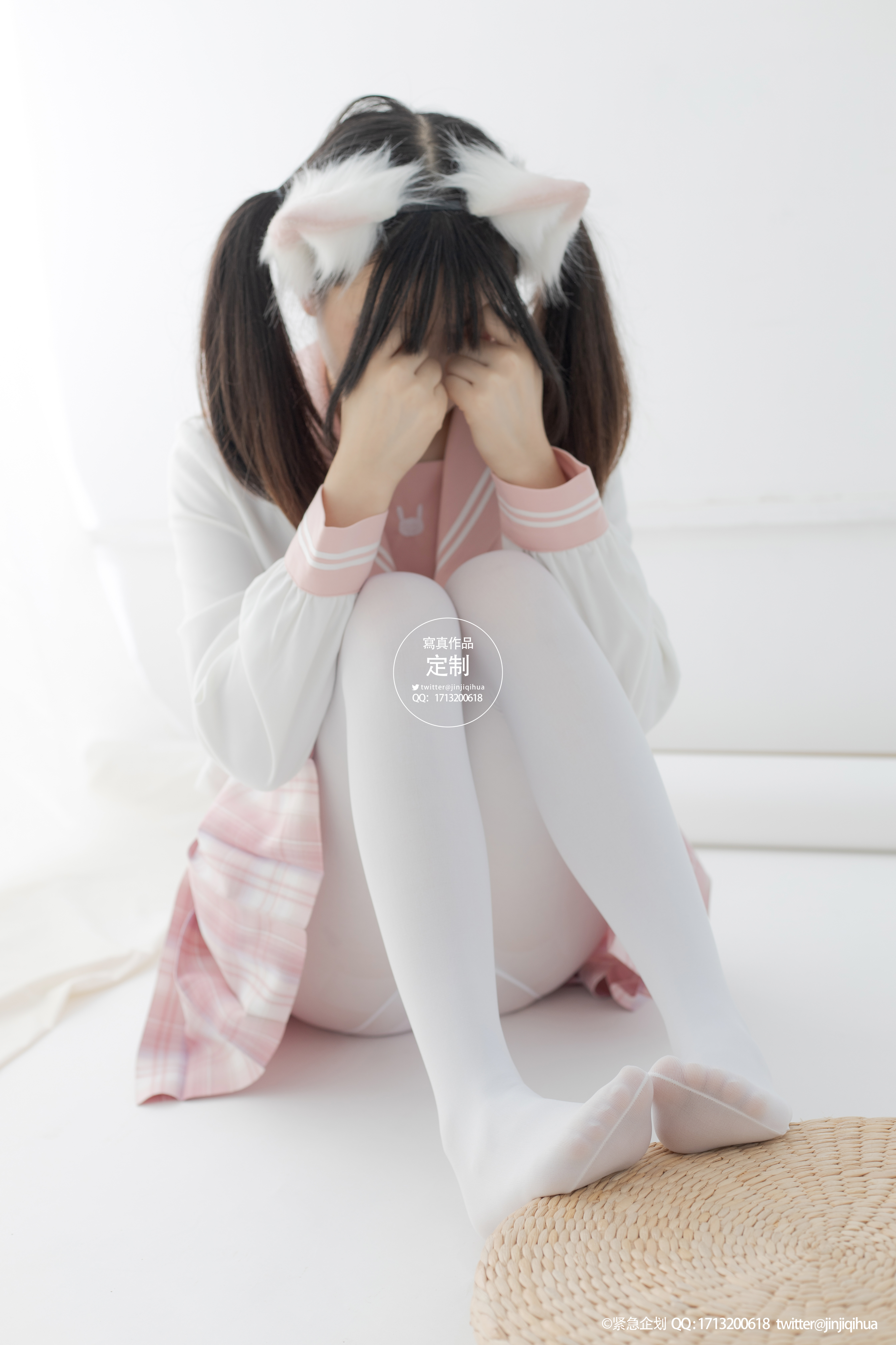 紧急企划小奶糕Milky白丝JK写真精选高清套图资源下载