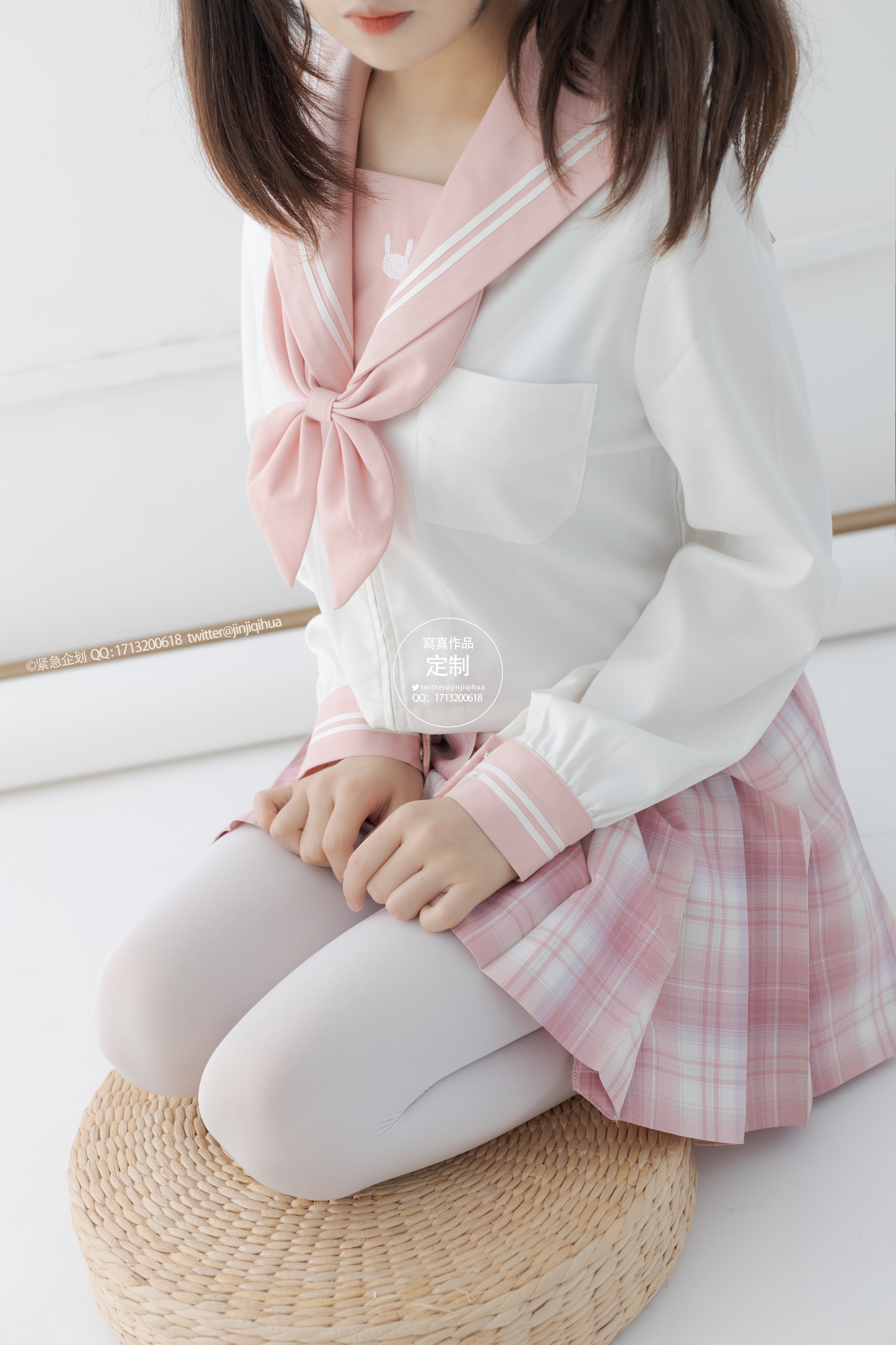 紧急企划小奶糕Milky白丝JK写真精选高清套图资源下载