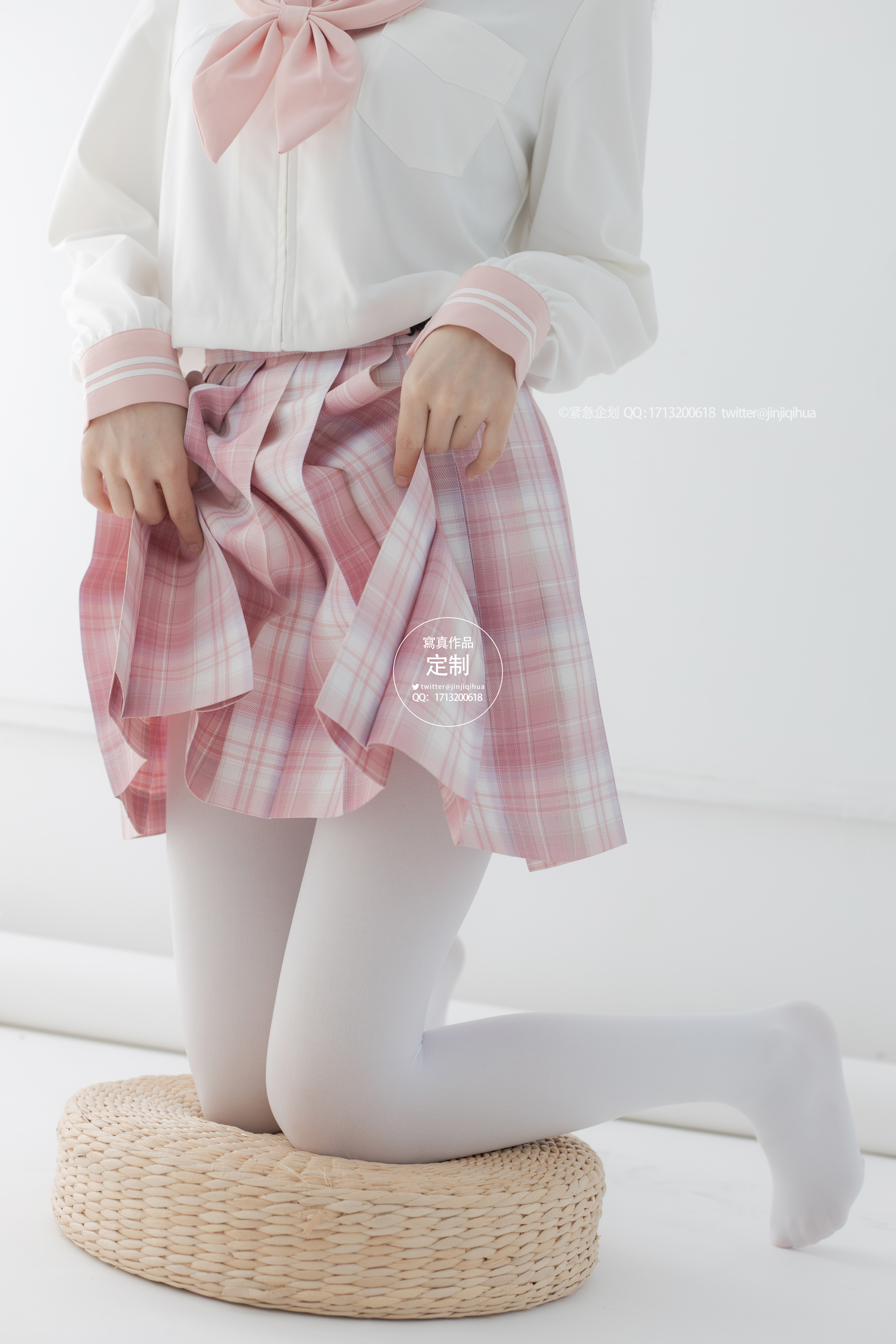 紧急企划小奶糕Milky白丝JK写真精选高清套图资源下载