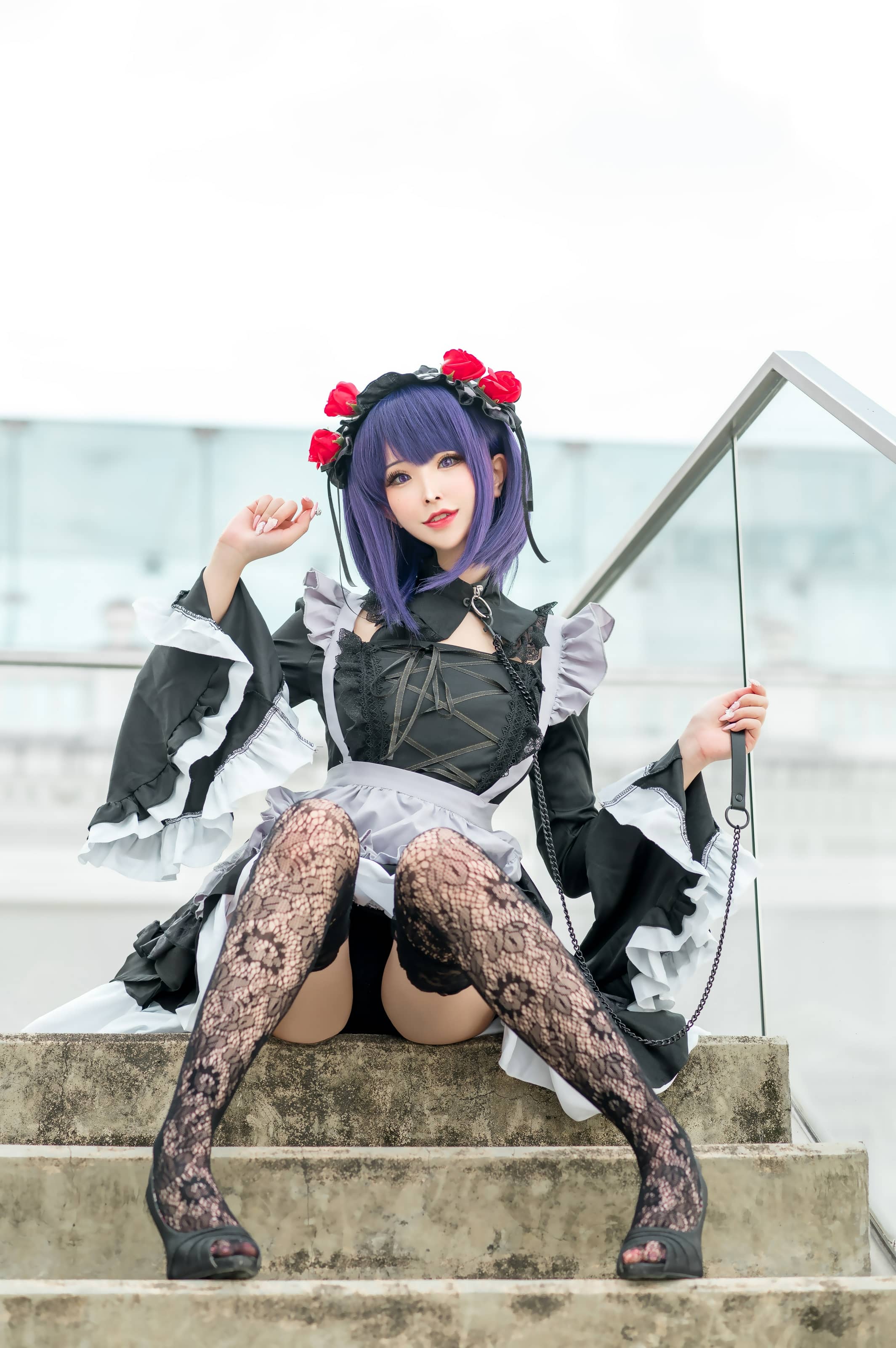 花リリ(Plant Lily长腿黑丝美女写真作品合集