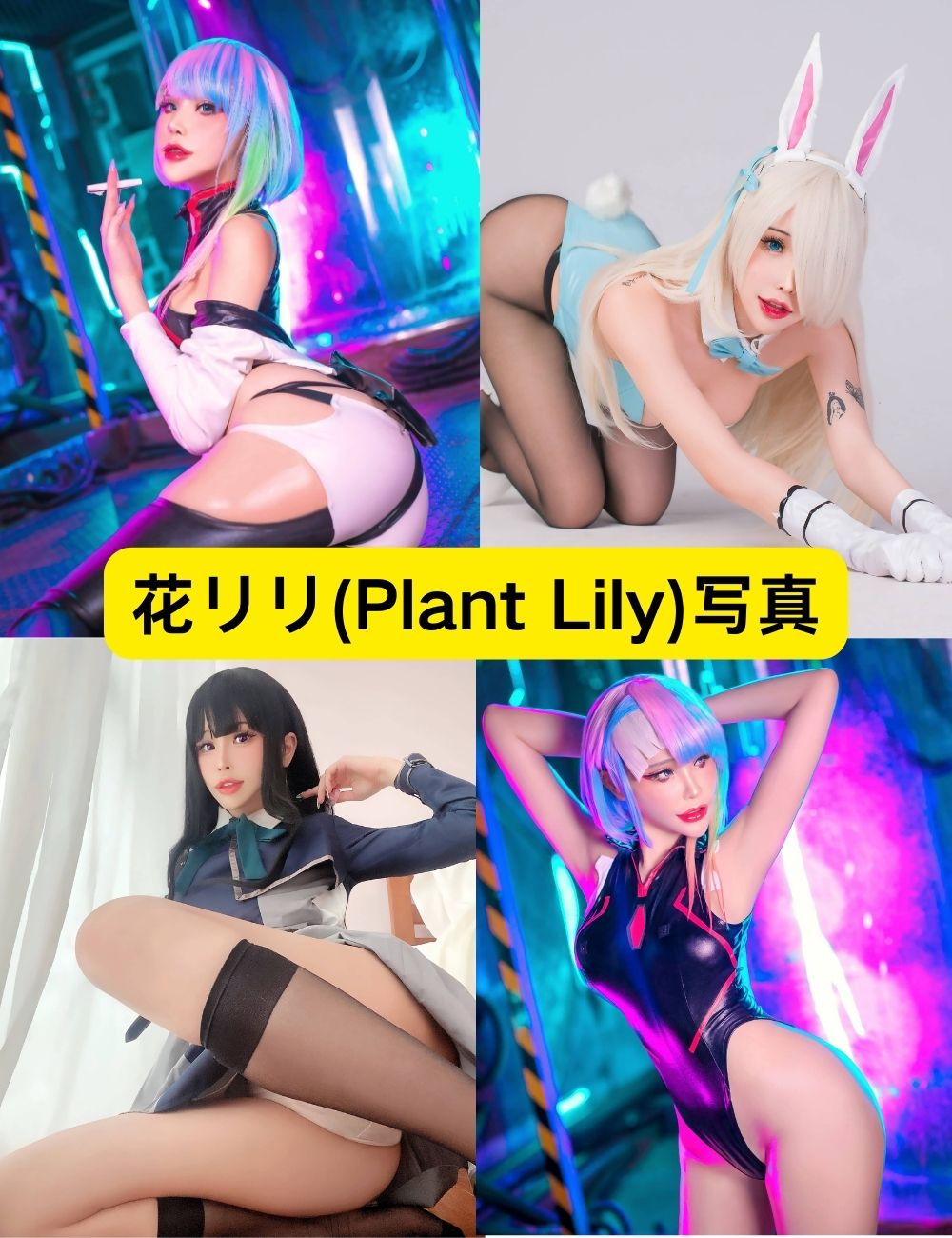 花リリ(Plant Lily长腿黑丝美女写真作品合集