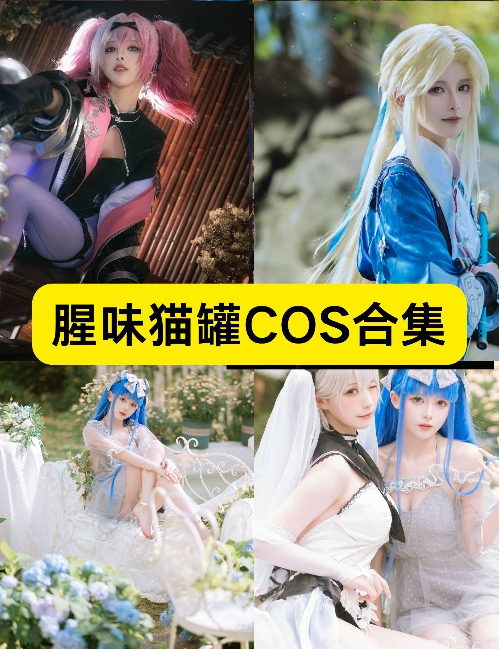 腥味猫罐13套极致还原精致COS动漫写真下载