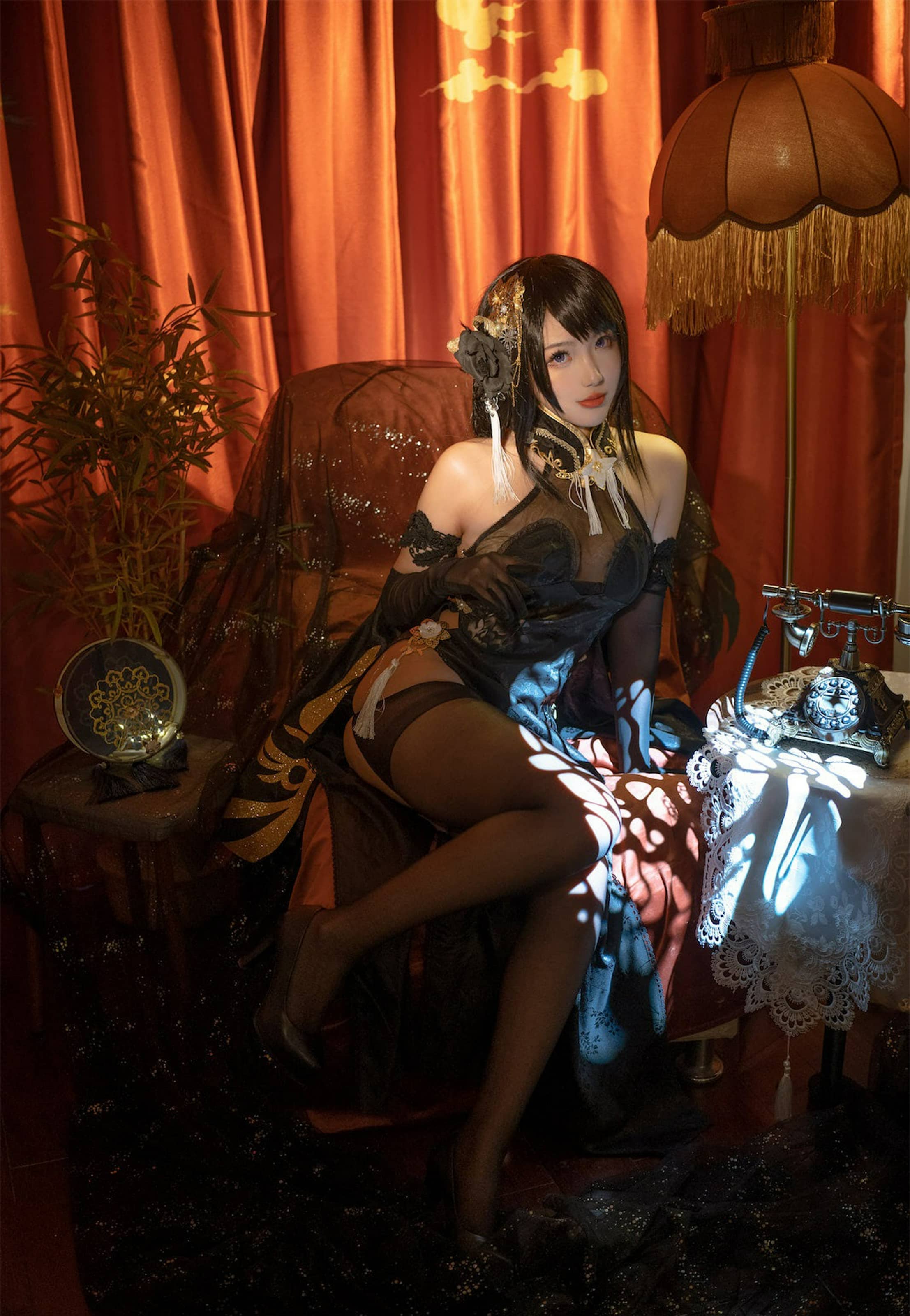 刺青Poi黑丝长腿COS写真全套资源下载