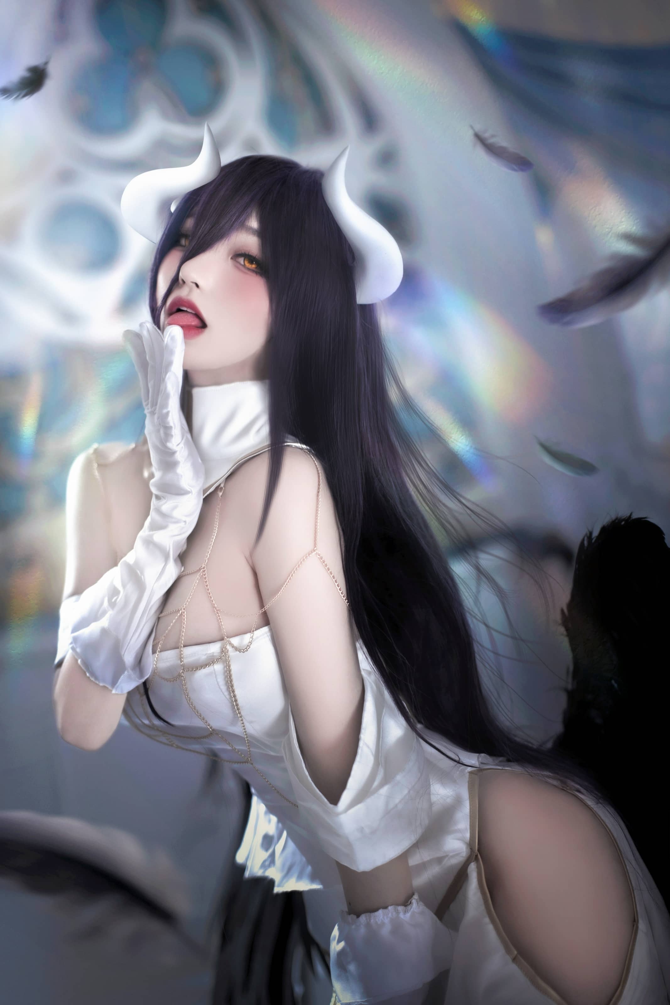 易教主(白易子教主)丝袜制服 COSPLAY合集下载