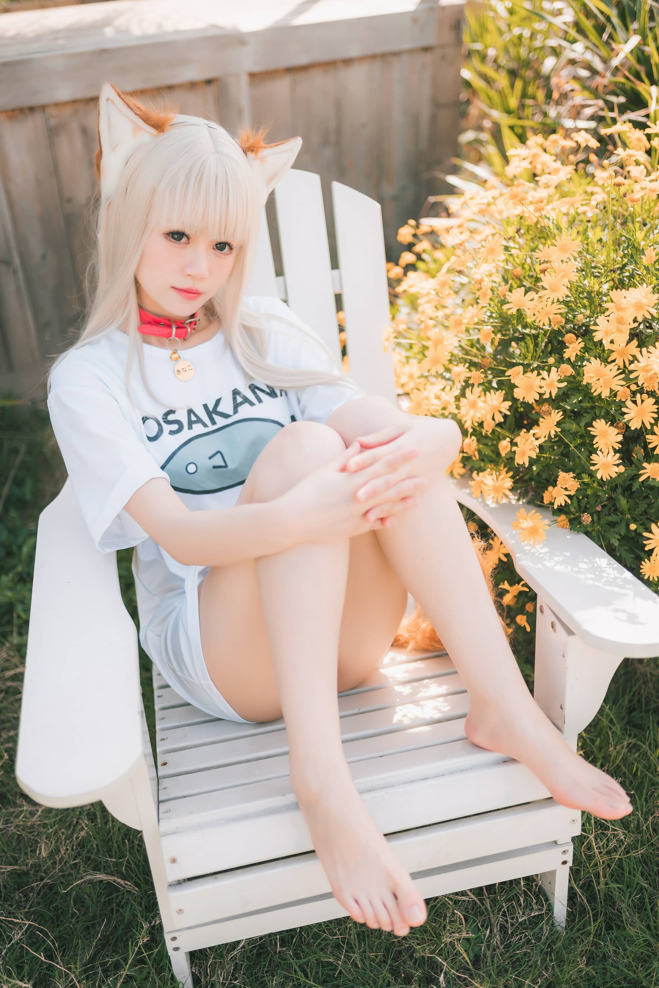 星黛鹿鹿i（千反田鹿子）长腿细腰COS写真打包合集下载