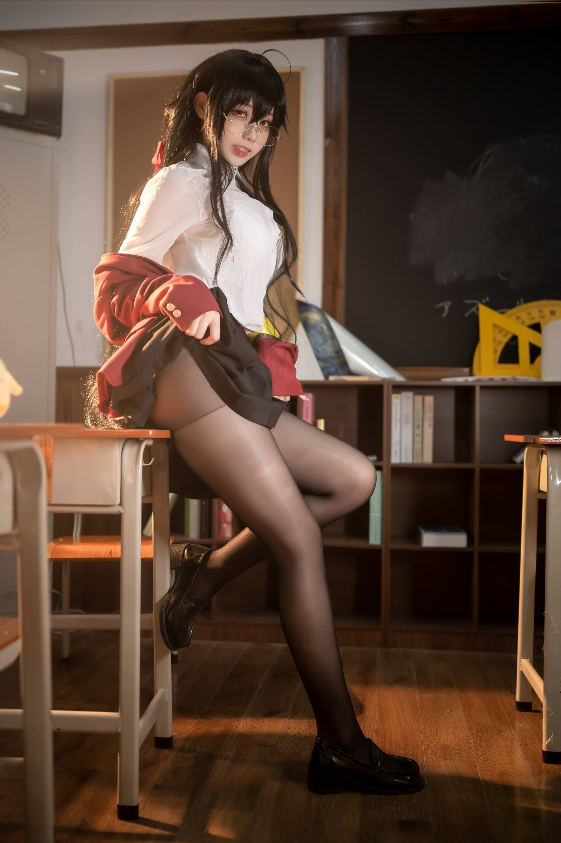 长腿黑丝美女coser安食Ajiki写真图包合集下载 长腿黑丝美女coser安食Ajiki写真图包合集下载