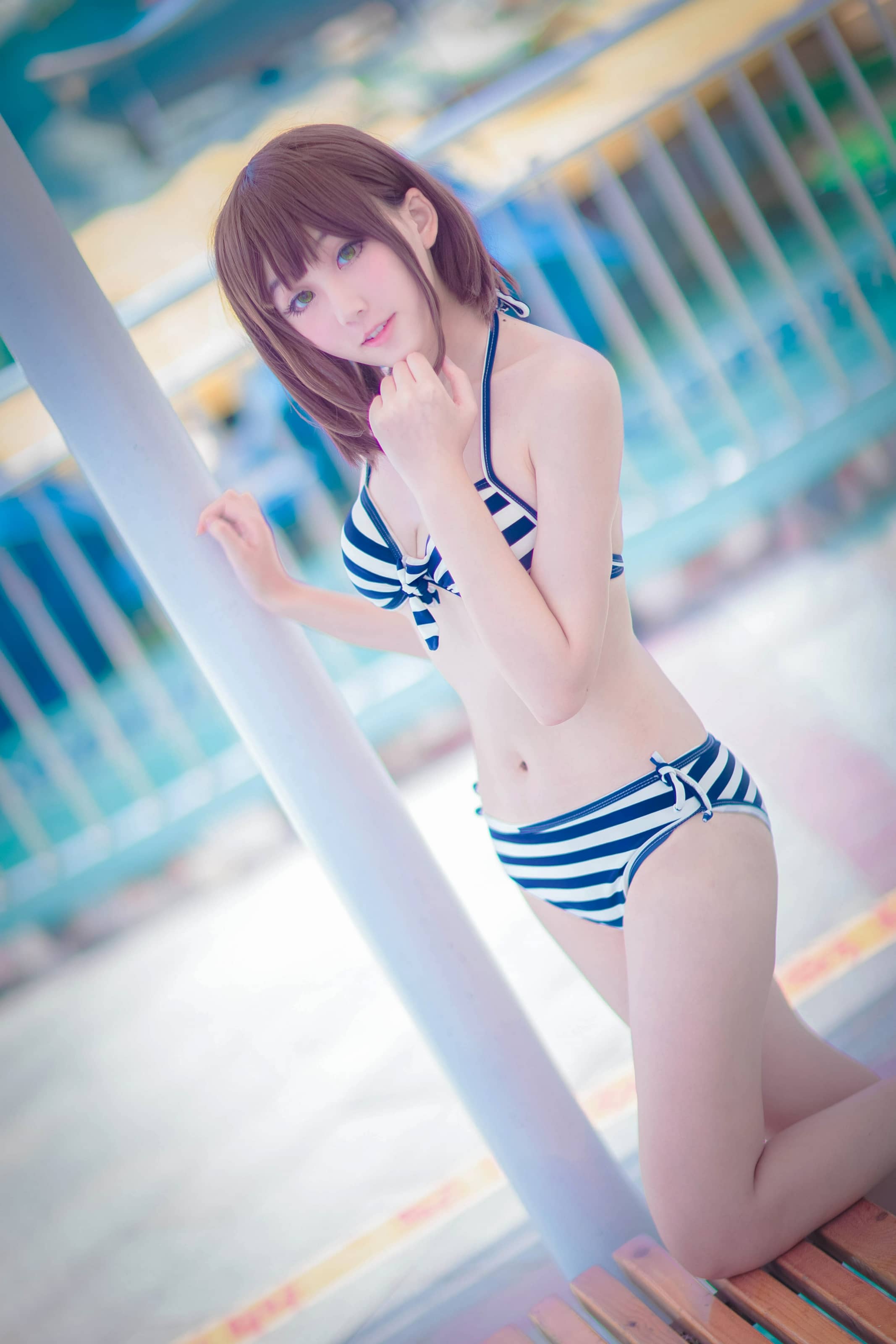 浅野菌子泳装美腿福利写真图包合集资源下载