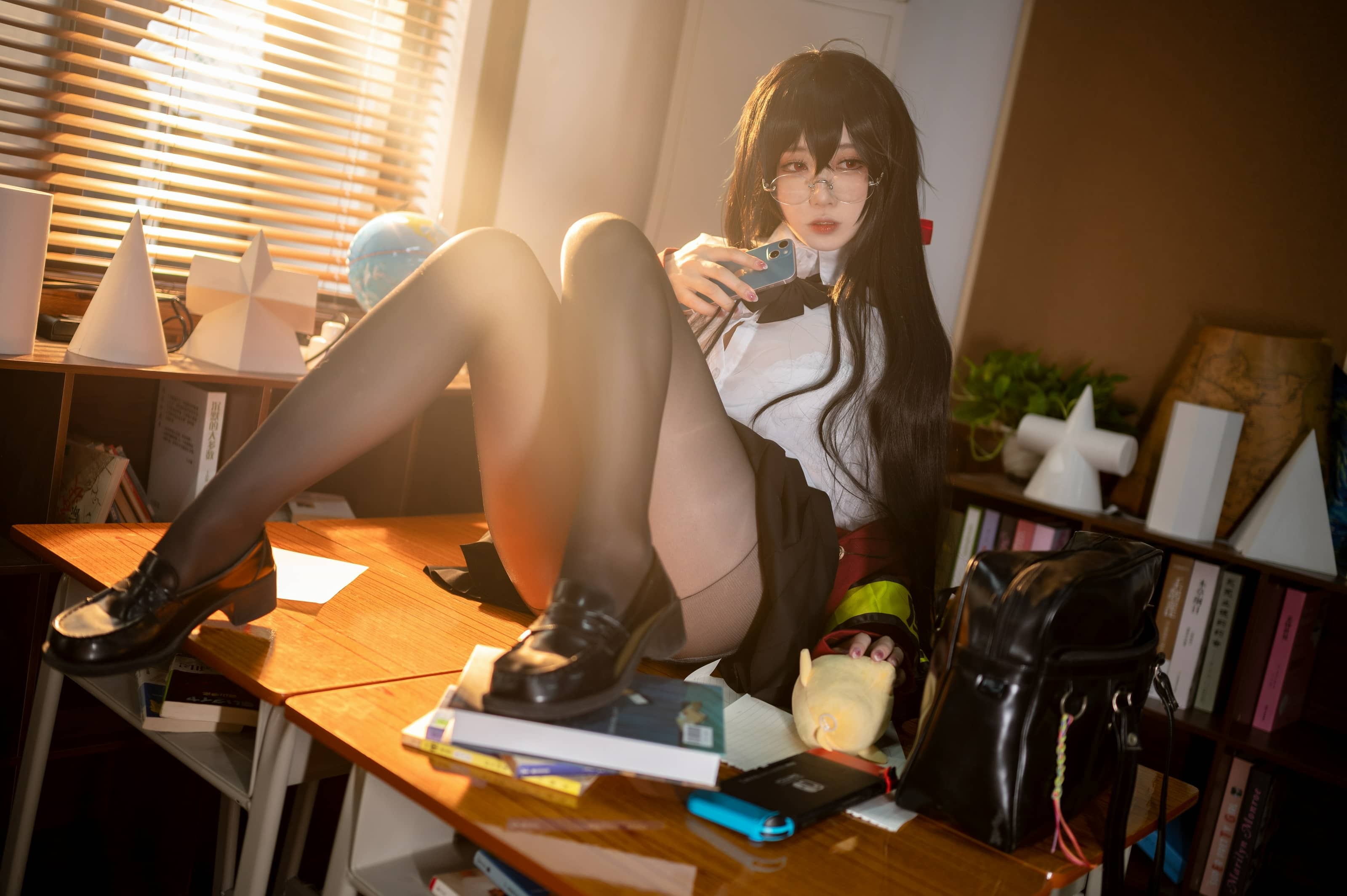 长腿黑丝美女coser安食Ajiki写真图包合集下载 长腿黑丝美女coser安食Ajiki写真图包合集下载