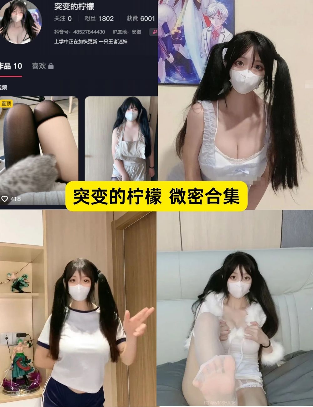 微密圈突变的柠檬双马尾巨乳萝莉写真图片及视频资源下载